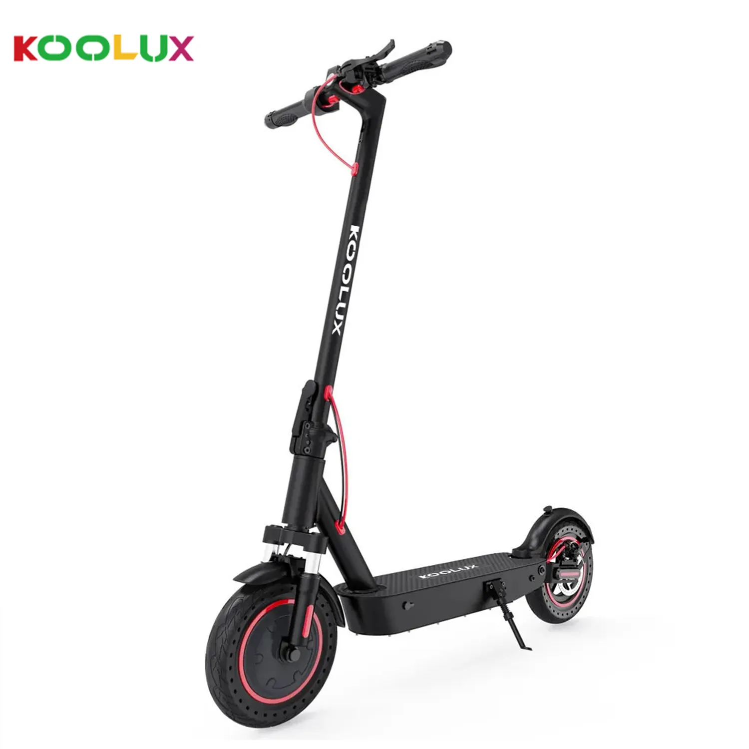 KOOLUX 10 Zoll 500W 35 KM/H Elektro roller EU/US Lager Lager Großhandels preis Zweiräder Verstellbarer faltbarer E-Roller