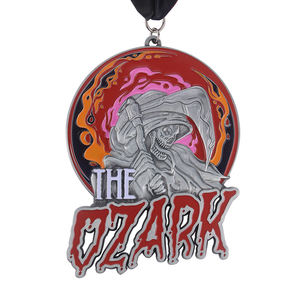 कस्टम 3डी पुरस्कार फिनिशर पदक कस्टम सोना चांदी कांस्य प्लेटिंग खेल पदक 3डी का निर्माण करें - Product Image 3