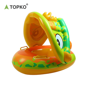 TOPKO mignon dessin animé été extérieur <span class=keywords><strong>piscine</strong></span> siège anneau casquette <span class=keywords><strong>de</strong></span> Protection solaire <span class=keywords><strong>pour</strong></span> enfants natation qualité anneau <span class=keywords><strong>de</strong></span> bain - Product Image 3