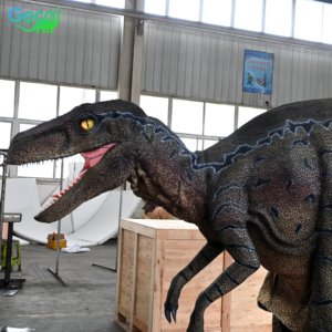 ชุดการแสดงไดโนเสาร์ gecai สมจริงเดิน T-Rex งานปาร์ตี้ฮาโลวีน - Product Image 6