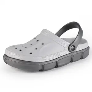 Toptan fiyat yaz anti-kaygan yumuşak EVA malzeme nefes moda bahçe ayakkabısı erkekler için