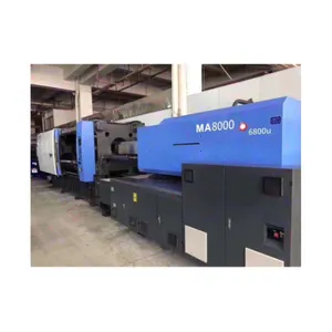 Grande machine de moulage par injection plastique, d'occasion Haitian MA8000 800 tonnes à vendre