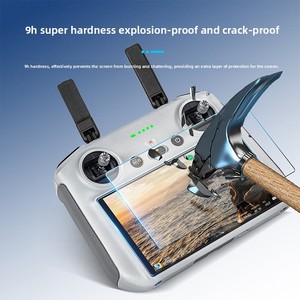 ฟิล์มกระจกนิรภัยสำหรับรีโมทคอนโทรลสำหรับแอร์ <span class=keywords><strong>3</strong></span>/มินิ 4 โปรพร้อมหน้าจอสำหรับอุปกรณ์เสริมโดรน - Product Image 3