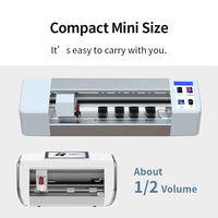Vimshi Mini Cortadora Automática Inteligente de Hidrogel para Películas, Máquina de Corte de Láminas de Hidrogel para Celulares, Desbloqueo de Teléfonos Móviles