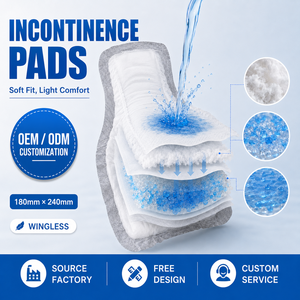 Pannolino per Incontinenza Maschile OEM in Tessuto Non Tessuto, Ultra Sottile e Traspirante, Assorbente Igienico per Adulti - Product Image 1