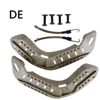 Kit de rails pour casque MICH, rails latéraux en nylon, accessoires de montage ARC, pièces de casque pour la chasse et l'entraînement en extérieur
