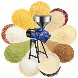 Molino de Granos Comercial de 3500W 220V, Molino <span class=keywords><strong>El</strong></span>éctrico Húmedo/Seco de 60kg/h para Restaurantes de <span class=keywords><strong>Seattle</strong></span> y Tostadores de Café en Washington - Product Image 1