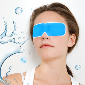 冷却医療用ゲル冷湿性アイマスクハイドロゲル自己冷却ジェルアイパッチ乾燥性ふっくら目の緩和 - Product Image 1