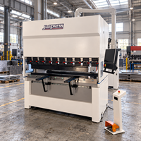 Presse plieuse CNC électrique compacte 130T 2200mm à double servo, haute précision, sans huile, à économie d'énergie pour atelier de fabrication de tôles