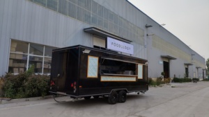 Sợi thủy tinh và nhôm thức ăn đường phố xe tải để bán Hot Dog & Ice Cream giỏ hàng cho nhượng Bộ & kẹo chip thương nhân - Product Image 5