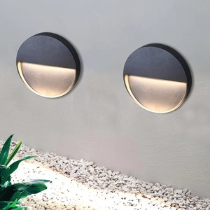 Lampe de sol LED en aluminium étanche pour extérieur, éclairage d'angle pour escalier, lumière de paysage pour cour, <span class=keywords><strong>maison</strong></span>, jardin, lampe murale encastrée - Product Image 3
