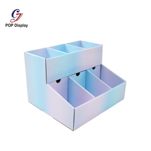 2 khay bán buôn tùy chỉnh truy cập hiển thị hộp giấy các tông sóng bảng Top đứng cho quảng cáo mỹ phẩm kem tạo nên - Product Image 2