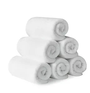 Pure cotton 16 spiral 21 strands 32 strands long wool platinum section white hotel five-star towel bath towel set