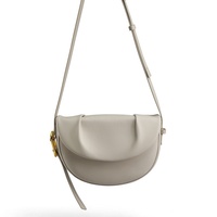 Sac bandoulière en cuir de vachette véritable pour femme, polyvalent, avec fermeture éclair, sacoche sous le bras, nouveau modèle, sacs à main pour femmes
