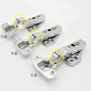Bisagra de Acero Inoxidable Premium para Puerta de Armario de Cocina, Vestíbulo o Guardarropa, Diseño Moderno, Amortiguación Hidráulica, Cierre Suave, Resistente a la Corrosión - Product Image 2