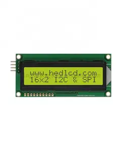 1602 16x2 Character LCD Display Module HD44780 Controller Yellow Green screen blacklight LCD1602 LCD monitor 1602 5V