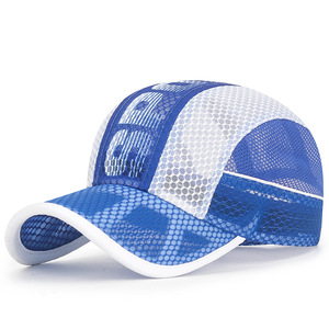 Tùy Chỉnh Linh Hoạt Brim Thoáng Khí Nhanh Chóng Làm Khô Polyester Marathon Chạy Cap Trọng Lượng Nhẹ Laser Cắt Lưới Chạy <span class=keywords><strong>Hat</strong></span> - Product Image 5