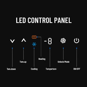 Réfrigérateur de voiture 12V Mini réfrigérateur portable pour voiture électrique Lixiang L8 - Product Image 6