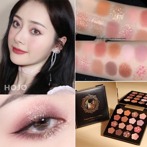 HOJO maquillajes <span class=keywords><strong>de</strong></span> la linia <span class=keywords><strong>max</strong></span> Por encargo artist sombra <span class=keywords><strong>de</strong></span> ojos impermeable fácil a color paleta  maquillajes <span class=keywords><strong>de</strong></span> la - Product Image 2