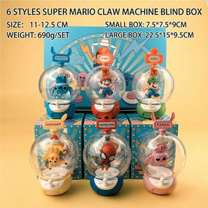 Cajas Sorpresa de Máquina de Garras con <span class=keywords><strong>6</strong></span> Estilos, Figuras de Acción de Dibujos Animados, Lindos Stitch, Pikachu, Spiderman, Cajas Misteriosas de Figuras de Acción - Product Image 1