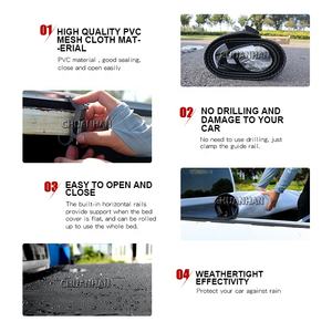 ผ้าหุ้มเตียงรถบรรทุกแบบนิ่มสำหรับ Np300 GMC MAZDA <span class=keywords><strong>BT50</strong></span> MAXUS แบบพับเก็บได้ผ้าคลุม T60 T70 - Product Image 4