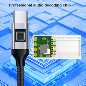Pour Samsung Xiaomi Huawei convertisseur universel type-c câble audio AUX USB C vers prise <span class=keywords><strong>3</strong></span>.5mm cordon AUX haut-parleur de voiture adaptateur casque - Product Image 6