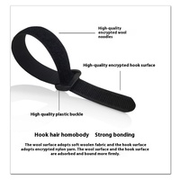 Sangles de fixation écologiques personnalisées pour chaussures - Bande de câble auto-agrippante robuste en polyester/nylon