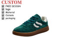 Zapatillas Casuales de Gamuza Personalizadas OEM ODM, Estilo Vintage Alemán, Suela de Goma, Zapatos de Moda y Estilo de Vida, Marca Privada