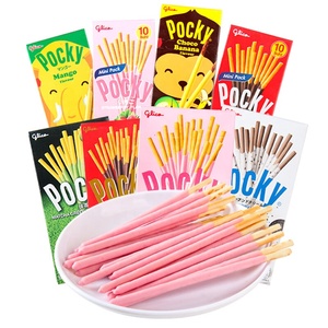 Entrega Mundial, 39g, Barritas y Palitos de Galleta Pocky Rellenos de Crema de Chocolate Dulce Sin Azúcar Importados de Tailandia en Bolsa - Product Image 2
