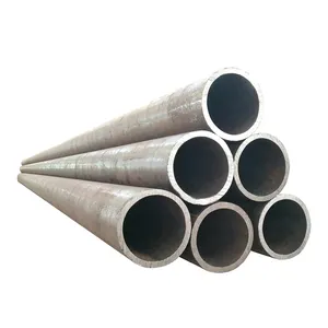 Manufacturers Supply Hot Rolled ST37 ST52 1020 1045 A106B Round Pipe Welded Pipe Q235 Large Diameter Welded Pipe