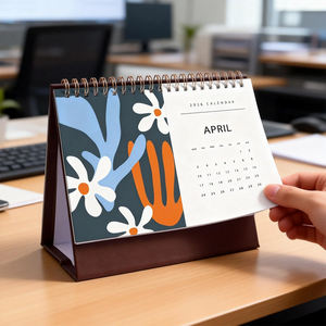 Full Color Custom 12 Monthly Planner Wall Printing Home Office 2026 <strong>Desk</strong> Accessories <strong>Top</strong> Slip Spiral Advent Table <strong>Calendar</strong> - Product Image 6