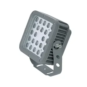 12w 18w 24w 36w 54w square led flood light outdoor waterproof ip67 bollard garden square led garden bollard light