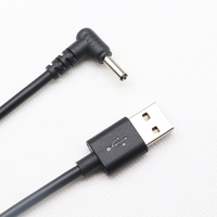 USB-zu-DC-Kabel DC 3,5x1,35mm Barrel Jack Adapter-Anschluss Strom ladekabel