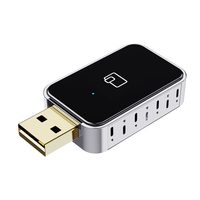 Adaptor Mini 2-in-1 Wireless CarPlay & Android Auto dengan Ai Box untuk iPhone IOS13.5+ & Android 13, Cocok untuk Semua Perangkat