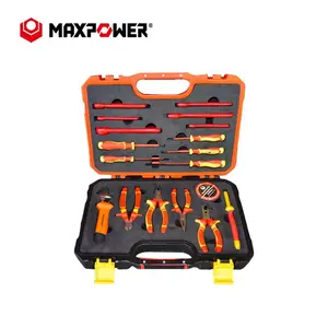 Maxpower Brand Продажа с завода 19 шт VDE 1000v набор ручных инструментов с изоляцией CE60900