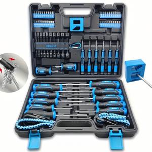 ชุดไขควง 83 ชิ้นของเซโก้ ทูลส์ 37X57 ซม. ชุดเครื่องมือช่างความแม่นยำสูงทำจากเหล็กโครเมี่ยมวาเนเดียม พร้อมตัวขจัดแม่เหล็กและเชือกบันจี้จัม - Product Image 4