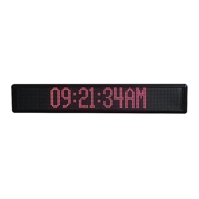 Full-color Programmable LED Digital Signboard Advertising Led Moving Message Sign RGB Indoor Honghao Video Wall Infrared 5mm