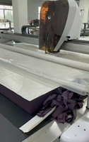 Machine de découpe de tissu à couteau droit, vente directe d'usine