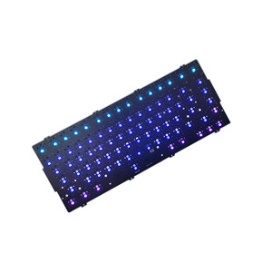 Thiết Kế Nhà Máy Oem Dịch Vụ Tùy Chỉnh Fr4 Qmk Thông Qua 40% 50% 60% 65% 70% TKL Tenkeyless RGB Hotswap Ổ Cắm Bàn Phím Máy Tính <span class=keywords><strong>Pcb</strong></span> Hội Đồng Quản Trị - Product Image 5