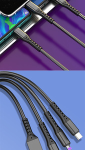 <span class=keywords><strong>Cable</strong></span> Divisor USB a 3 Tipo-<span class=keywords><strong>C</strong></span> de 20 cm, PVC, 3 en 1, Carga Rápida y Sincronización de Datos, <span class=keywords><strong>Cable</strong></span> USB Tipo-<span class=keywords><strong>C</strong></span> 3 en 1 - Product Image 6