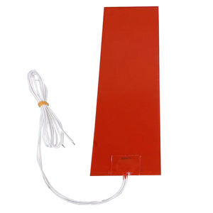 Chauffage flexible personnalisé 220V 100W, caoutchouc de silicone haute densité, certifié CE ROHS, usage industriel électrique, garantie 1 an - Product Image 1