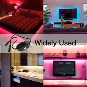 Led Dimmer jack 12V DC Mini Dial Knob chuyển đổi Neon LED ánh sáng LED Dimmer cho dải đèn - Product Image 6