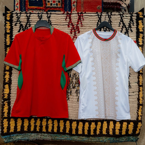 Maglia da <span class=keywords><strong>Calcio</strong></span> 26/27 della Nazionale Marocchina Lions De L'Atlas, Hakimi Regragui Mazraoui, Divisa da Uomo - Product Image 1