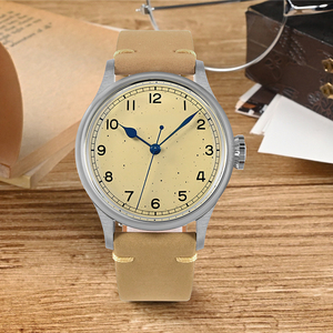 <span class=keywords><strong>Orologio</strong></span> Meccanico <span class=keywords><strong>da</strong></span> Uomo 38.5mm NH35, Stile <span class=keywords><strong>Vintage</strong></span> Semplice e Alla Moda, Subacqueo Resistente all'Acqua, Automatico con Lancette in Acciaio Inossidabile - Product Image 2