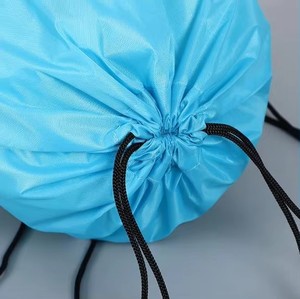 MOQ 100 PCS Custom Logo / Size / Color 210D Polyester Shopping <strong>Drawstring</strong> Bag Cheap Draw String Bags Sport Gym <strong>Backpack</strong> - Product Image 5