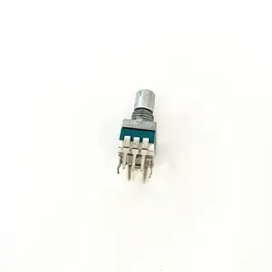 PCB pin dreh potentiometer mit schalter für lüfter geschwindigkeit control B500K B20K potentiometer alpha