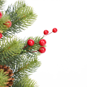 Premium Real Touch PE Mini <b>Christmas</b> Tree Tabletop Artificial <b>Christmas</b> Tree for Home Holiday Decoration - Product Image 3