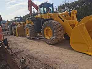 Chargeuse sur pneus Komatsu WA600 d'origine japonaise, occasion, couleur d'origine Komatsu - Product Image 6