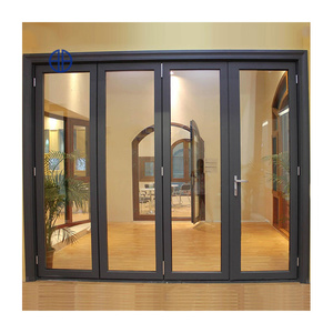 Porte accordéon en aluminium à <span class=keywords><strong>prix</strong></span> compétitif, produit phare en Amérique du Nord, porte pliante en alliage d'aluminium - Product Image 3