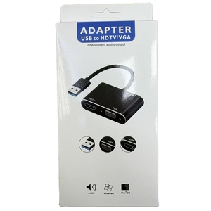 Adaptateur USB 3.0 vers HDTV VGA, avec sortie audio indépendante, compatible avec Windows Mac OS pour ordinateur portable PC projecteur TV - Product Image 3
